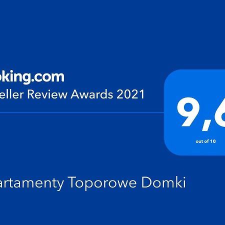 Apartamenty Toporowe Domki Witów Eksteriør billede