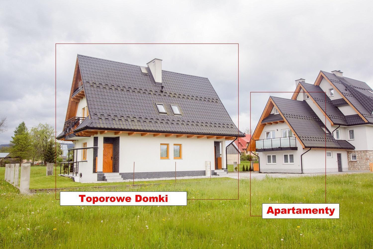 Apartamenty Toporowe Domki Witów Eksteriør billede